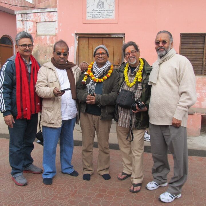 Jai at Hanuman Gari Ayodhya (Art Camp) 22 December 2014